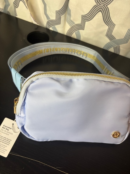 lululemon athletica Other - lululemon athletica Light Blue Everywhere Belt Bag